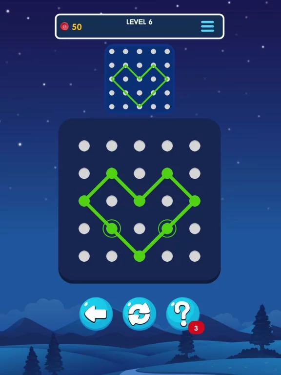 Изображение игры: Sky Lines - Puzzle Game