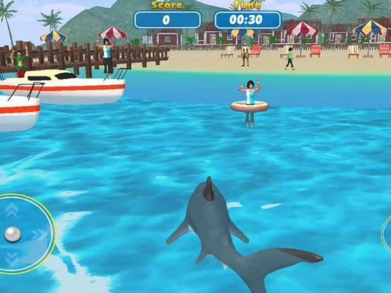 Изображение игры: Angry Shark Revenge-Dangerous Seaworld Creature Human Eater Game