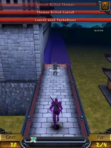 Изображение игры: Ninja Run Multiplayer Race PRO - Mega Battle Runner for Kids (Real Online Rivals)