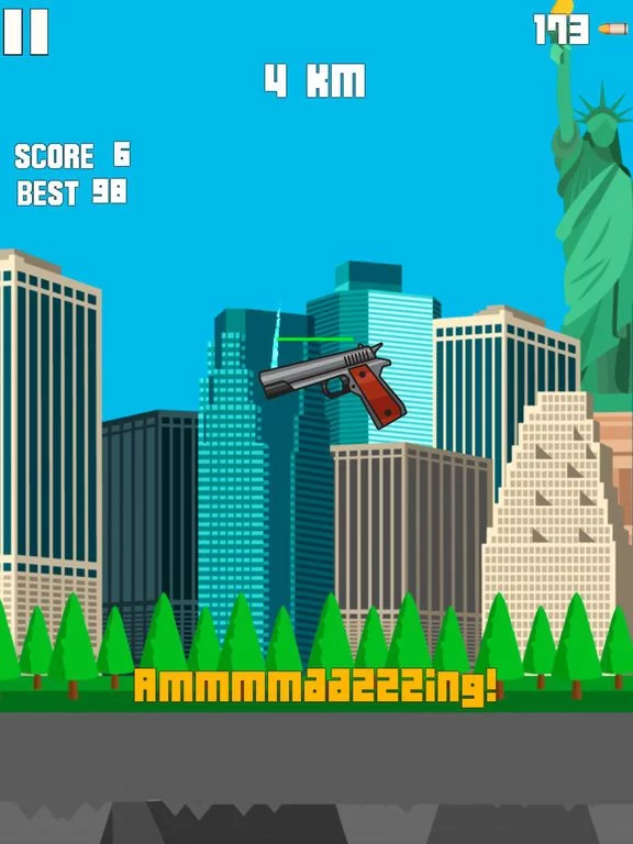 Изображение игры: Flippy Gun