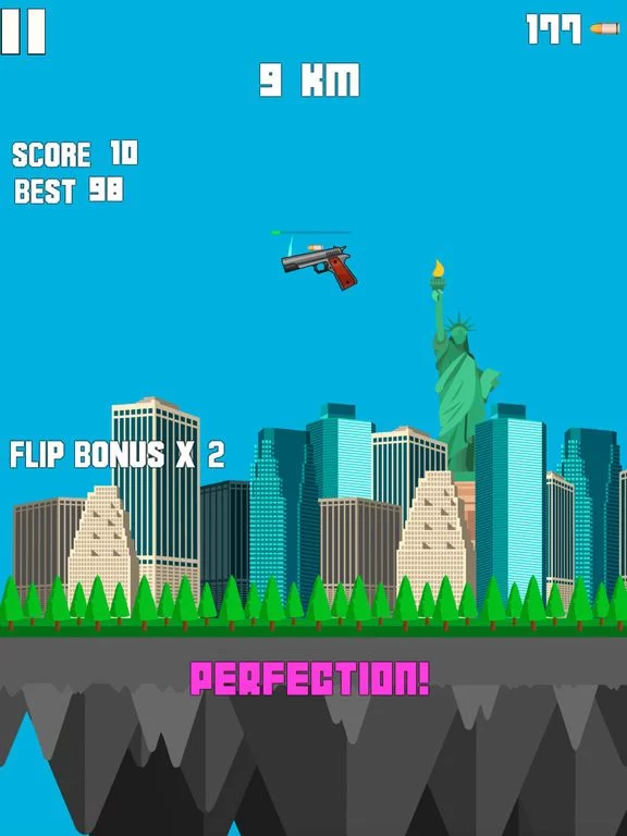 Изображение игры: Flippy Gun