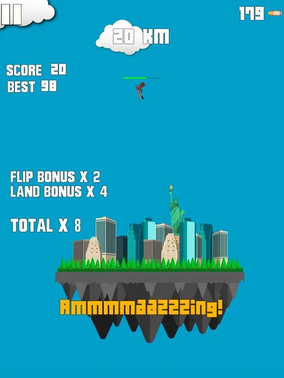 Изображение игры: Flippy Gun