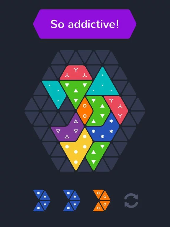 Изображение игры: Hexio - Puzzle Game