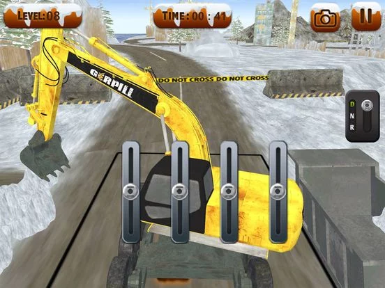 Изображение игры: Snowplow Truck Driver simulator 3d game