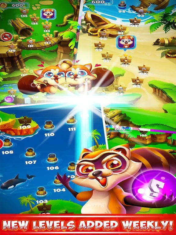 Изображение игры: Tropical Pop: Bubble Shooter
