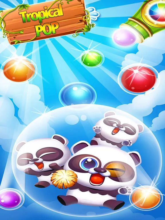 Изображение игры: Tropical Pop: Bubble Shooter