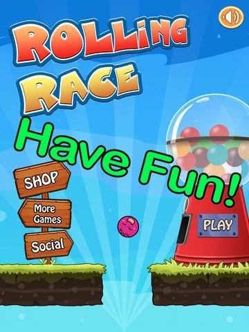 Изображение игры: Rolling Race Top Game App - by Free Funny Games for Kids
