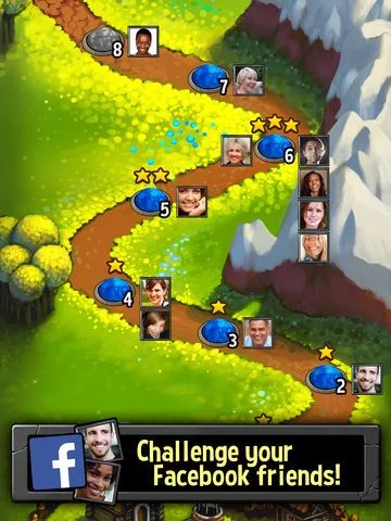 Изображение игры: Magic Match vs. Troll Blitz Puzzle Battle