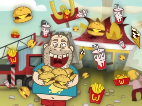 Изображение игры: Crazy Burger - by Top Addicting Games Free Apps