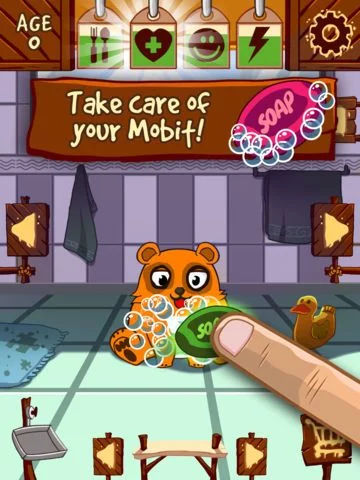 Изображение игры: My Mobit - Virtual Pet Monster to Play, Train, Care and Feed