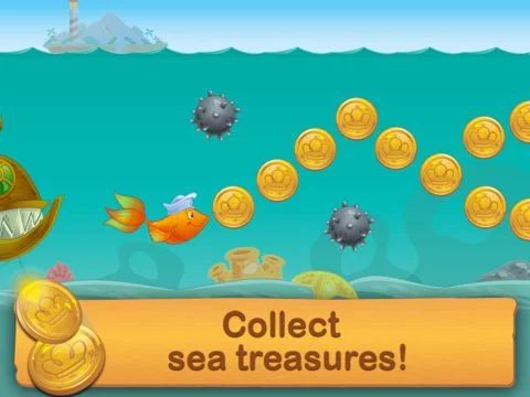 Изображение игры: Fish Run Top Fun Race - by Best Free Addicting Games and Apps for Fun