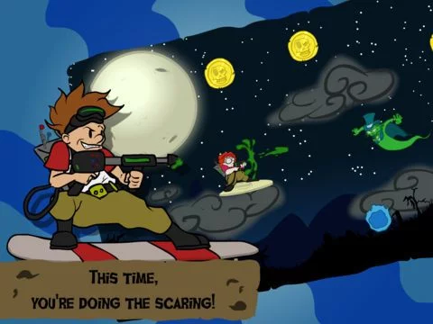 Изображение игры: Paranormal Ghost Blaster - Haunted Fortress Dead Hunter (Free Game)
