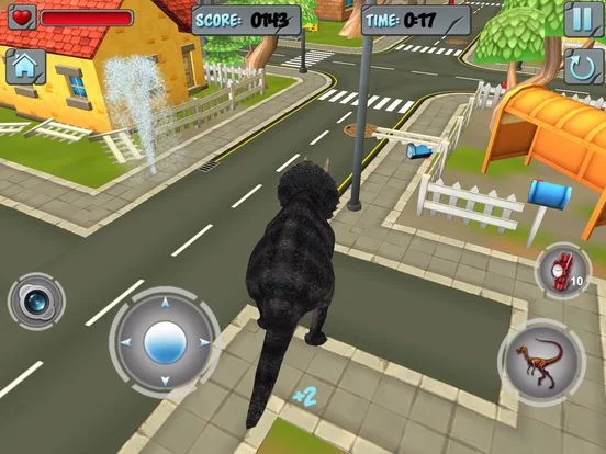 Изображение игры: Dino Destroyer City hunter