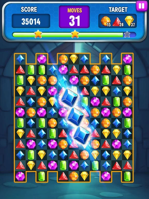 Изображение игры: Diamond Crush Puzzle Mania