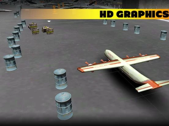 Изображение игры: Airplane Games Jumbo Jet Parking 3D Airport Flight Plane Parking Simulator