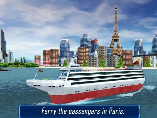 Изображение игры: Ship Simulator 2016. My Yacht Sim The Cruise Harbor Master Captain