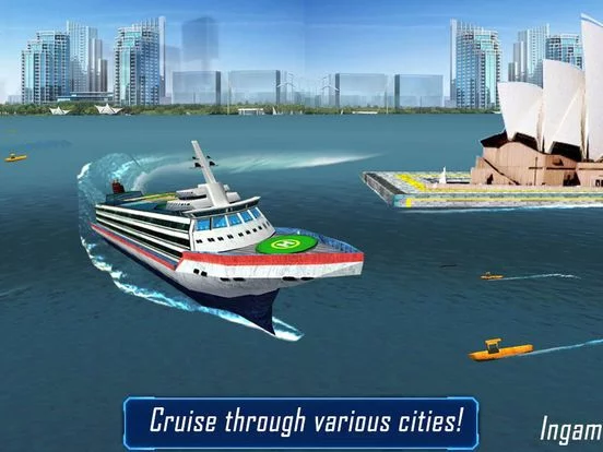 Изображение игры: Ship Simulator 2016. My Yacht Sim The Cruise Harbor Master Captain