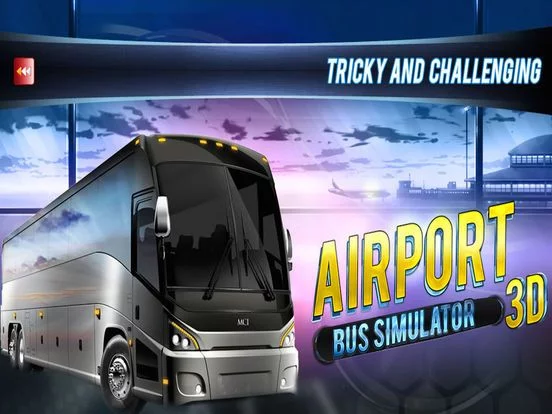 Изображение игры: Airport Bus Simulator 3D. Real Bus Driving & Parking For kids
