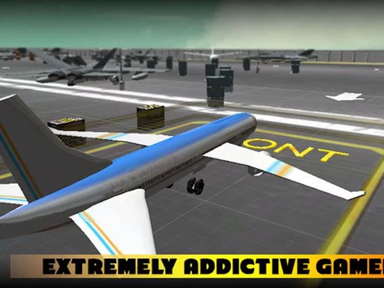 Изображение игры: Airplane Games Jumbo Jet Parking 3D Airport Flight Plane Parking Simulator