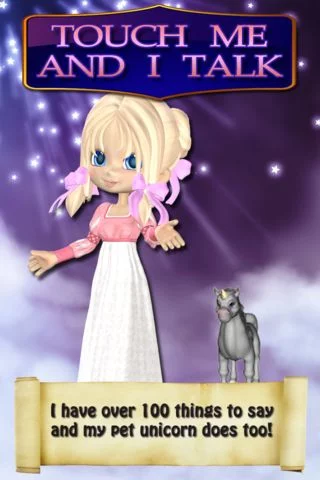 Изображение игры: Sleeping Beauty Princess Diary Free - Fun Girl Talking App for iPhone & iPod Touch