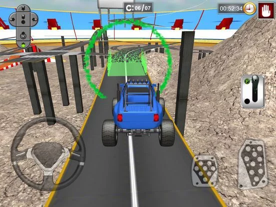 Изображение игры: Monster Truck Real Parking 3D Games