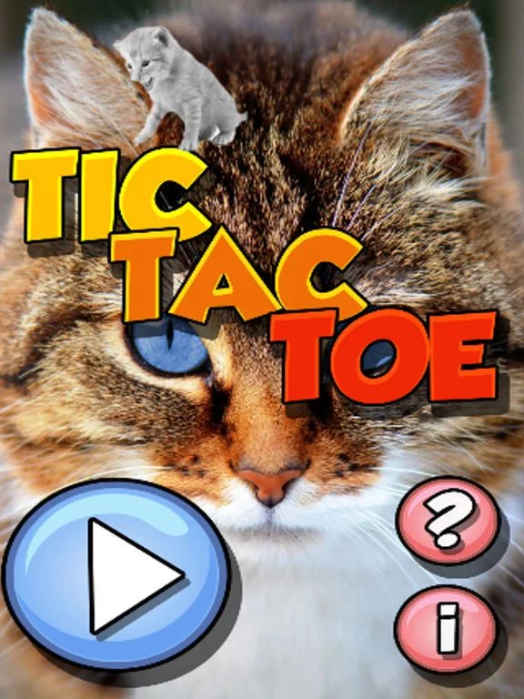 Изображение игры: Kitty Cat Tic-TacToe (2Player)