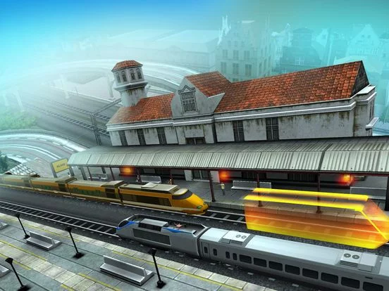 Изображение игры: Euro Train Driving Games