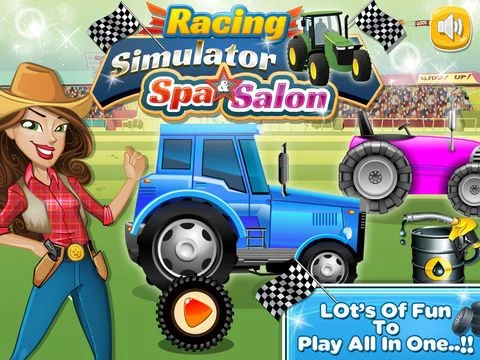 Изображение игры: Racing Tractor Simulator Spa & Salon