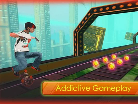 Изображение игры: Skateboard Games Skate Park Flaming Hawks Skater Skating Freestyle Game