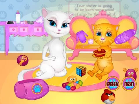 Изображение игры: Pet Become Mom
