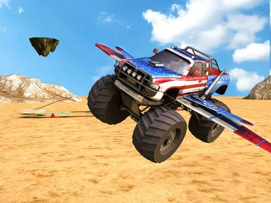 Изображение игры: Realistic 3D Monster Truck Park Free Racing Game