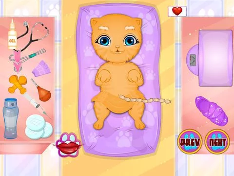 Изображение игры: Pet Become Mom