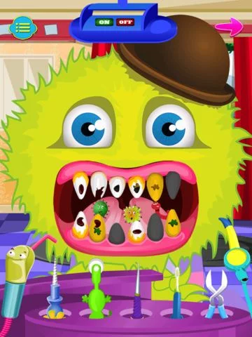 Изображение игры: Kids Monster Dentist - Free Kids Doctor Games.