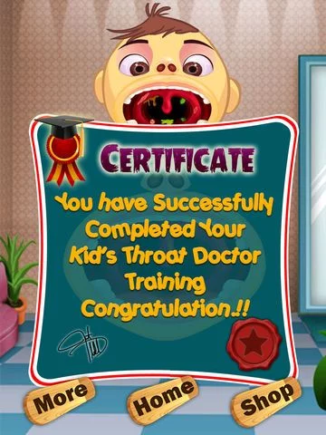 Изображение игры: Funny Kid's Throat Doctor