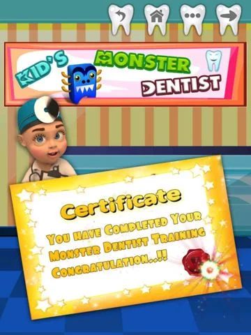Изображение игры: Kids Monster Dentist - Free Kids Doctor Games.