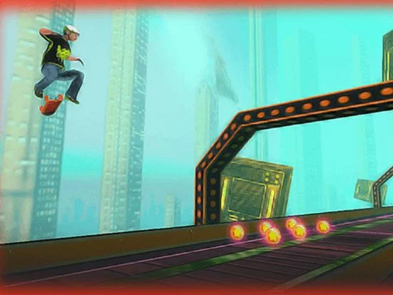 Изображение игры: Skateboard Games Skate Park Flaming Hawks Skater Skating Freestyle Game