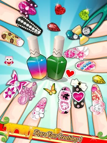 Изображение игры: USA Nail Art Queen