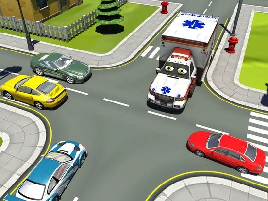 Изображение игры: Kids Hospital and Emergency City Driving