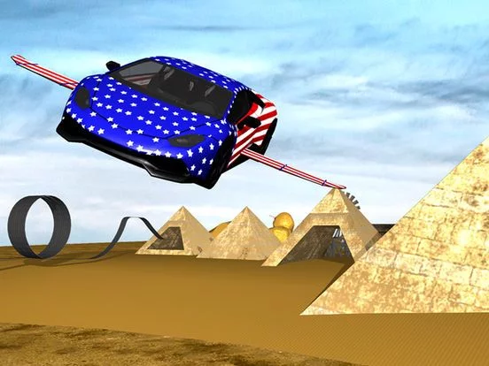 Изображение игры: American Flying Furious Racing Car Fever n Rivals