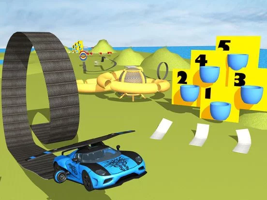 Изображение игры: American Flying Furious Racing Car Fever n Rivals