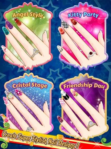 Изображение игры: USA Nail Art Queen