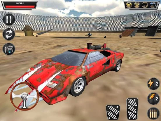 Изображение игры: MMX Monster cars Demolition