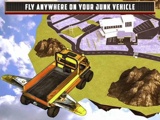 Изображение игры: Messy city cleaner truck parking