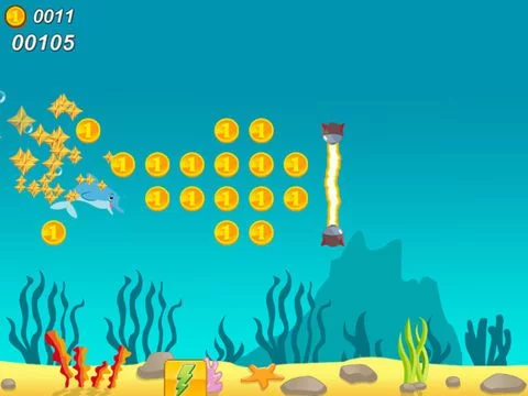 Изображение игры: Swimmy Dolphin: Tale of the Ocean