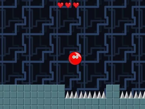 Изображение игры: Red Bouncing Ball Attack!