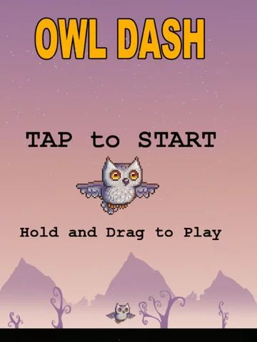Изображение игры: Owl Dash
