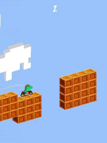 Изображение игры: Dinosaur Cart
