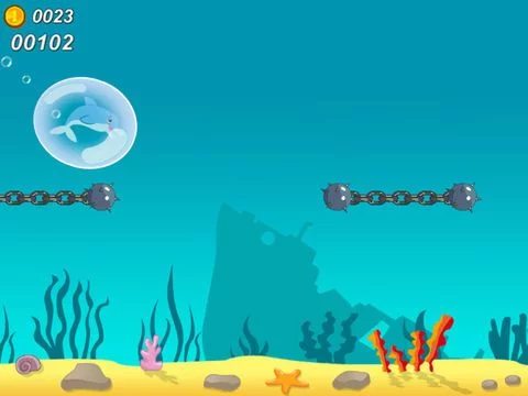 Изображение игры: Swimmy Dolphin: Tale of the Ocean