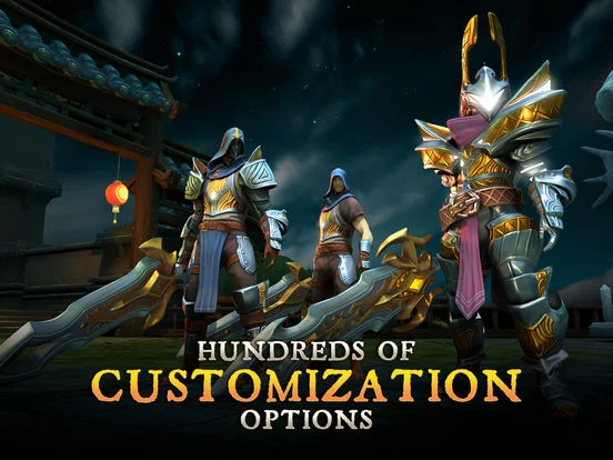 Изображение игры: Dungeon Hunter 5 - Multiplayer RPG on iOS