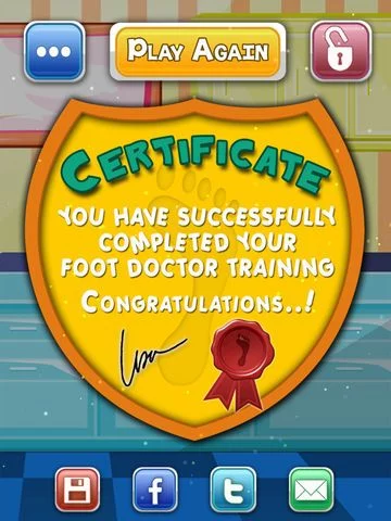 Изображение игры: little Foot doctor specialist free kids games